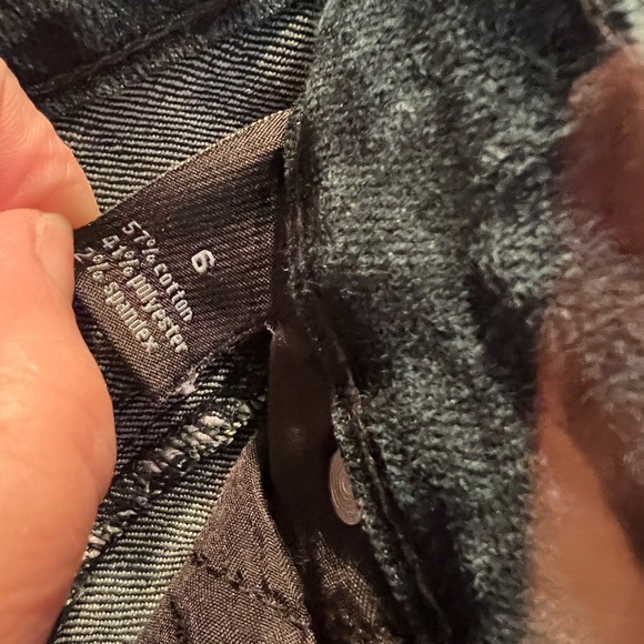 The Limited 917 Dark Denim Blue Jeans Size 6 - Picture 2 of 9